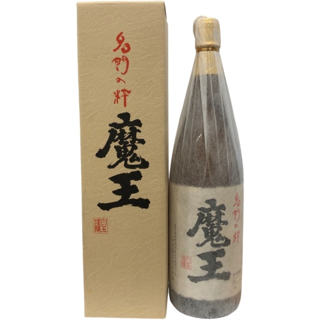 白玉醸造 - 焼酎 魔王 1800ml 25度 白玉醸造 箱付 【未開栓品 白玉醸造 - 焼酎 魔王 1800ml 25度 白玉醸造 箱付 【未開栓品