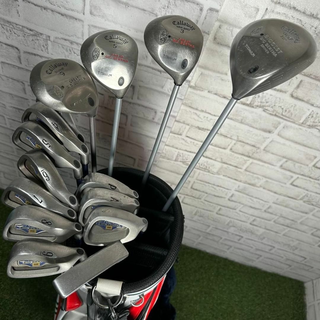 Callaway Golf - キャロウェイ ビックバーサ ゴルフクラブセット Callaway Golf - キャロウェイ ビックバーサ ゴルフクラブセット