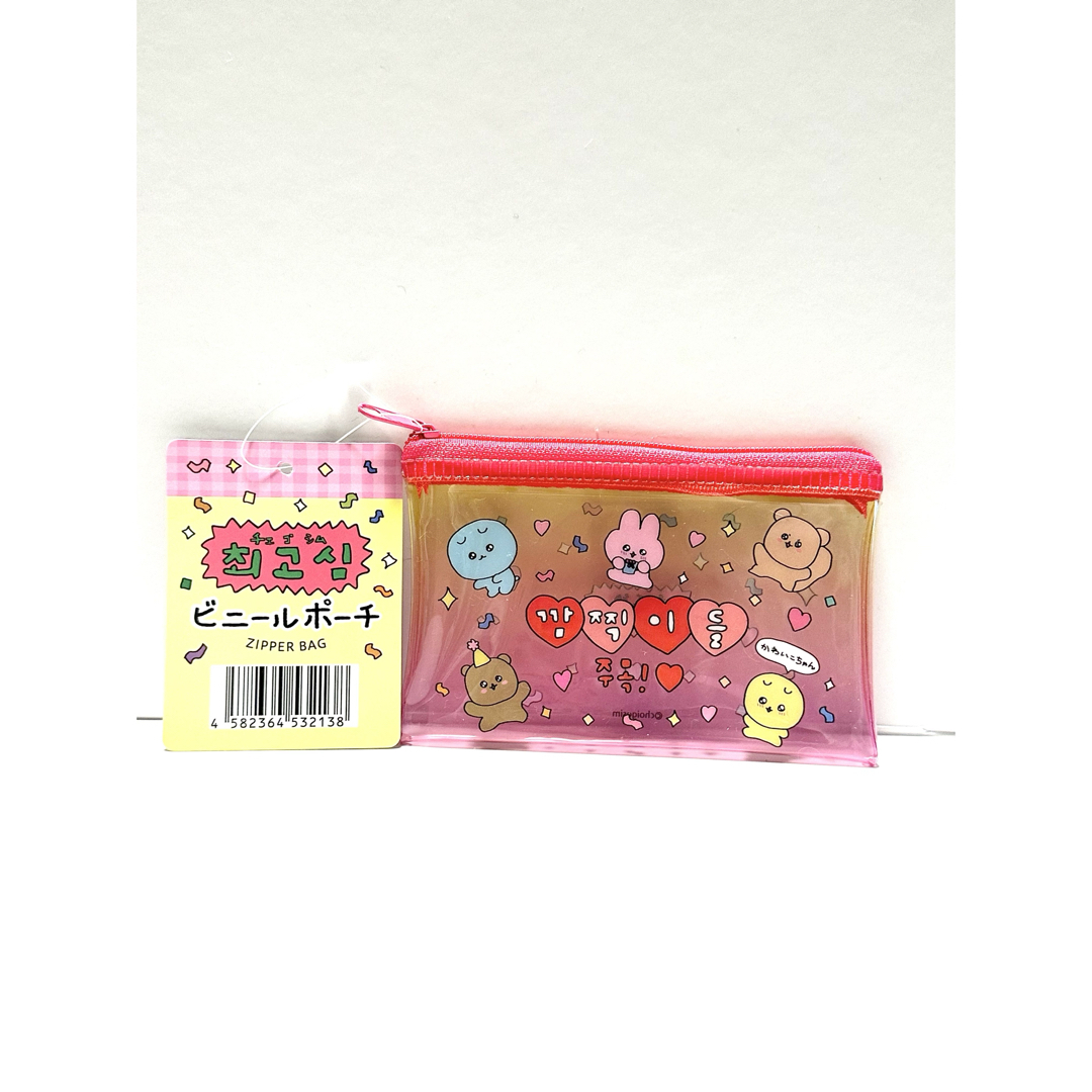 チェゴシム 최고심 ダイソー DAISO ビニールポーチ 大人気 韓国 レディースのファッション小物(ポーチ)の商品写真