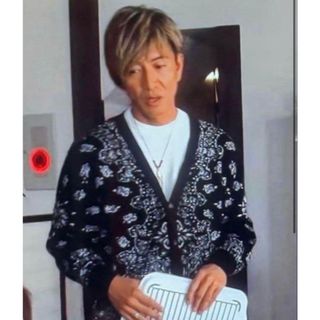 HIDE AND SEEK - HideandSeek M 木村拓哉 着用 Bandana Cardigan HIDE AND SEEK - HideandSeek M 木村拓哉 着用 Bandana Cardigan