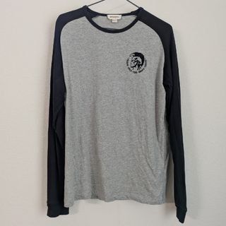 DIESEL - DIESEL ヴィンテージ 加工 スウェットシャツ サーマル DIESEL - DIESEL ヴィンテージ 加工 スウェットシャツ サーマル