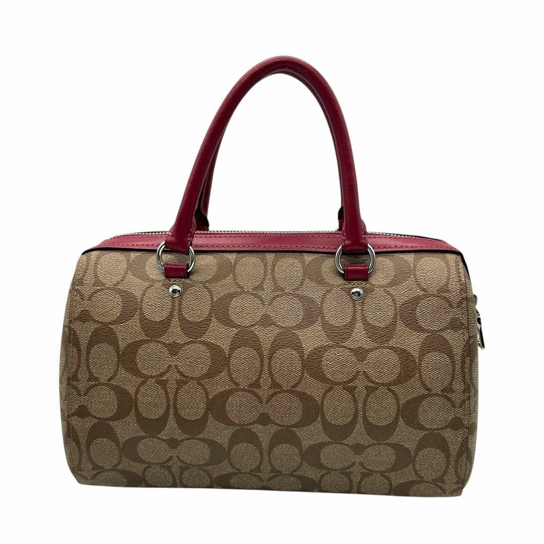 COACH - 未使用保管 942 コーチ ハンドバッグ 2way シグネチャー COACH - 未使用保管 942 コーチ ハンドバッグ 2way シグネチャー