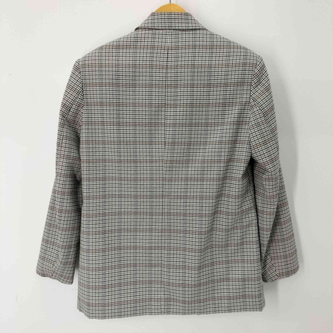 ZARA - ZARA(ザラ) チェックダブルテーラードジャケット ZARA - ZARA(ザラ) チェックダブルテーラードジャケット