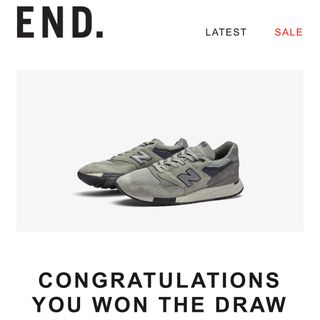 W)taps - WTAPS × New Balance 998 Gray 28.0cmの通販 by でぶ W)taps - WTAPS × New Balance 998 Gray 28.0cmの通販 by でぶ