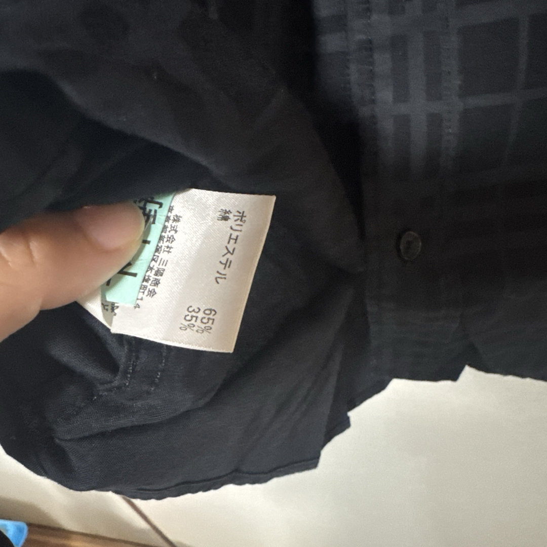 BURBERRY BLUE LABEL(バーバリーブルーレーベル)のバーバリーブルーレーベル　メンズ半袖シャツ　L メンズのトップス(シャツ)の商品写真