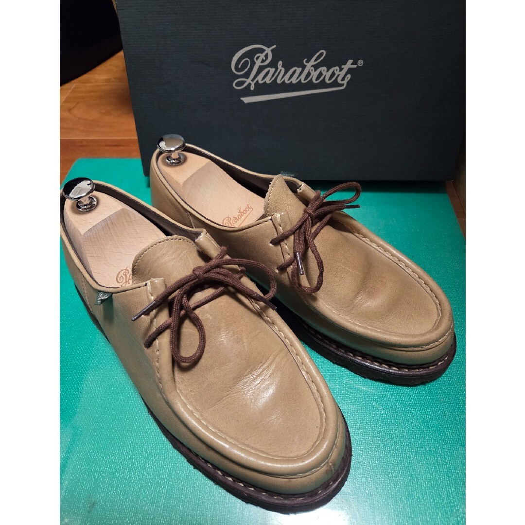 Paraboot - 【希少カラー】Paraboot パラブーツ ミカエル カーキ Paraboot - 【希少カラー】Paraboot パラブーツ ミカエル カーキ