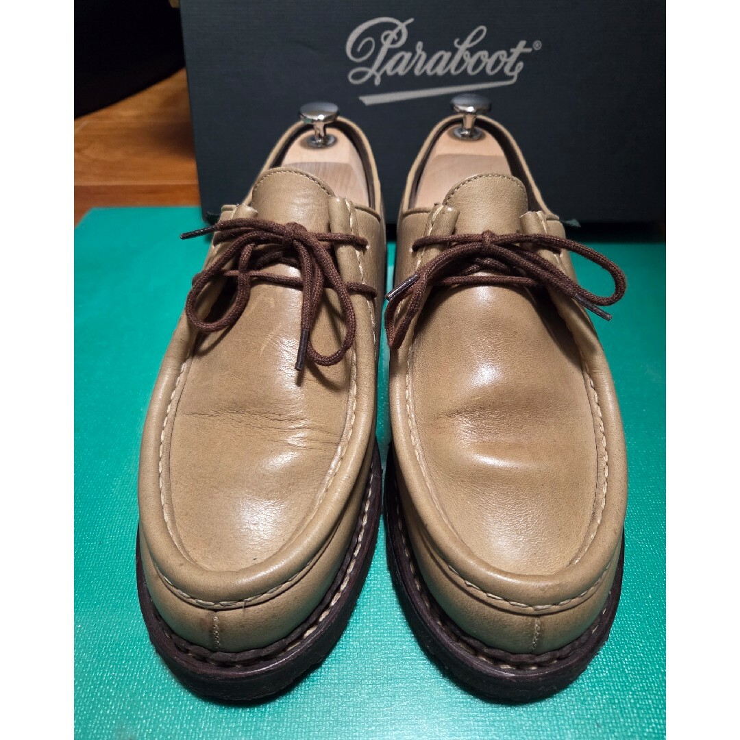Paraboot - 【希少カラー】Paraboot パラブーツ ミカエル カーキ Paraboot - 【希少カラー】Paraboot パラブーツ ミカエル カーキ