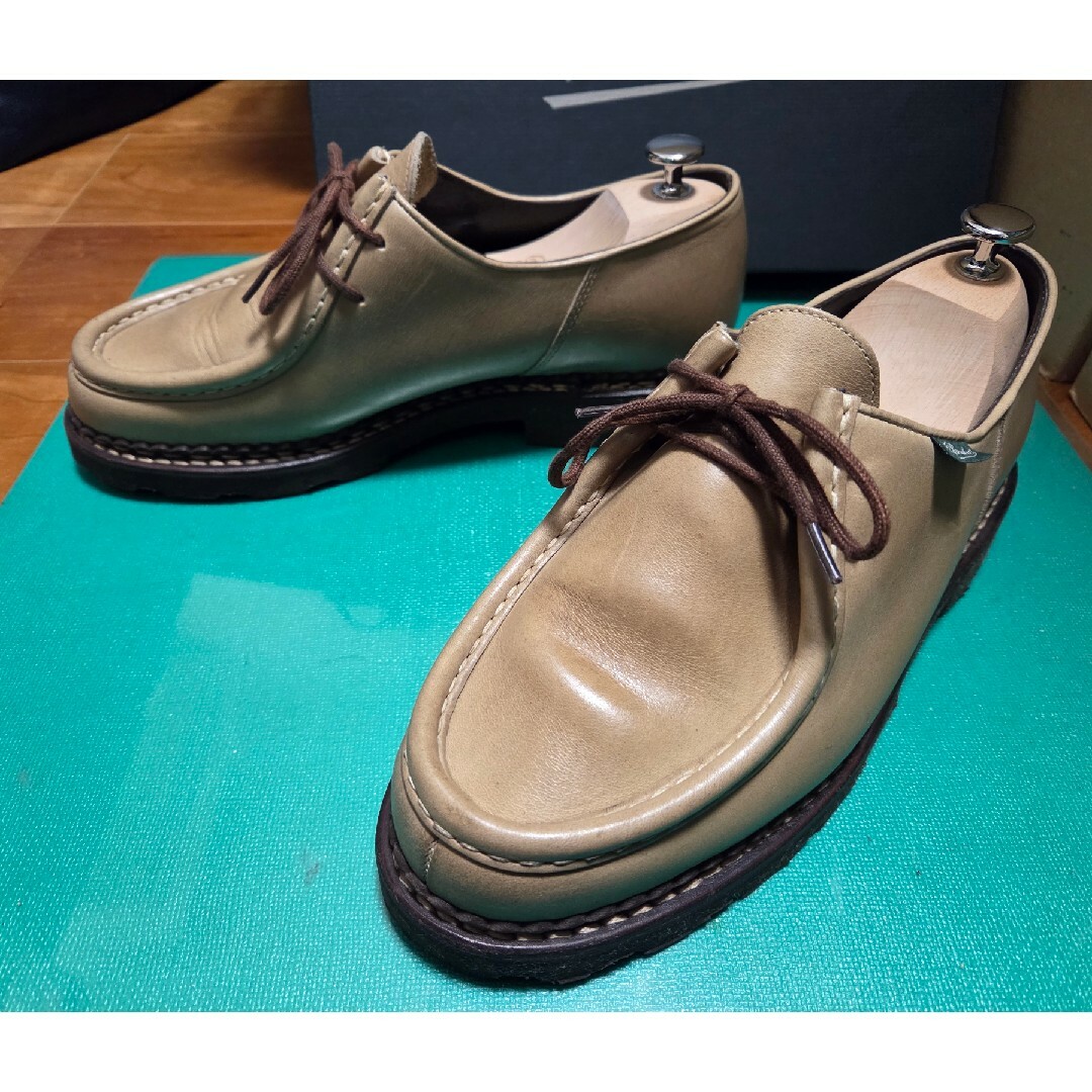 Paraboot - 【希少カラー】Paraboot パラブーツ ミカエル カーキ Paraboot - 【希少カラー】Paraboot パラブーツ ミカエル カーキ