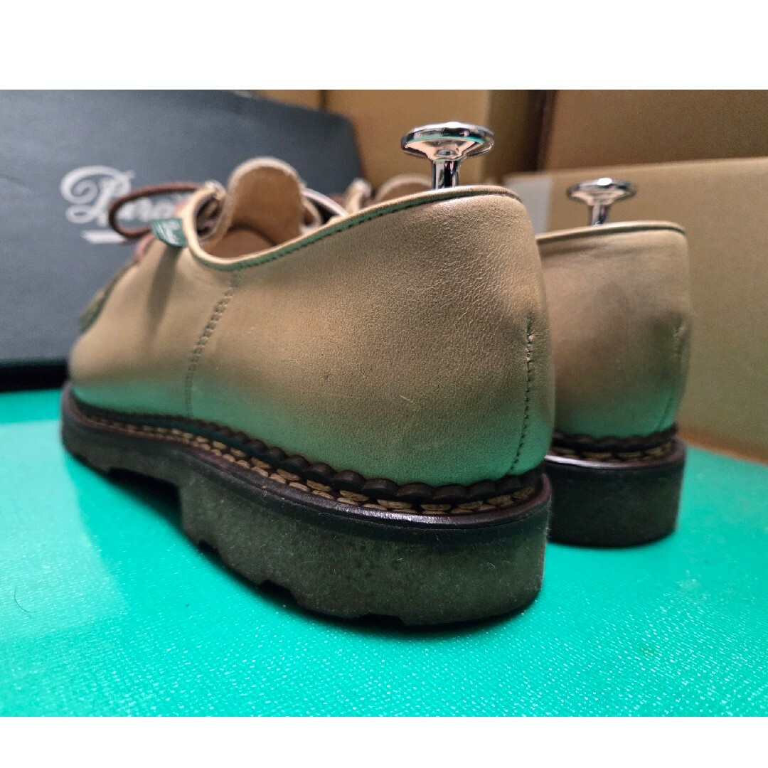 Paraboot - 【希少カラー】Paraboot パラブーツ ミカエル カーキ Paraboot - 【希少カラー】Paraboot パラブーツ ミカエル カーキ