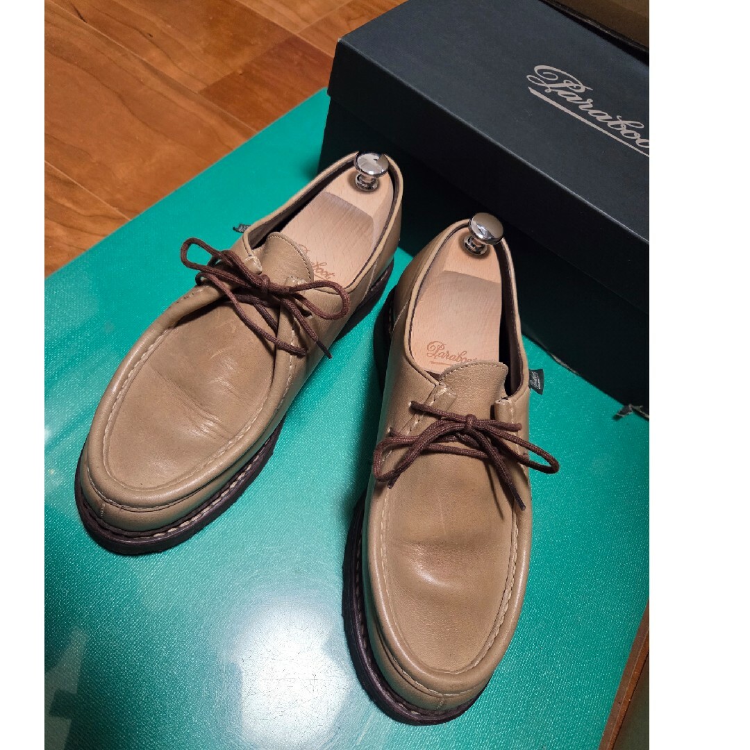 Paraboot - 【希少カラー】Paraboot パラブーツ ミカエル カーキ Paraboot - 【希少カラー】Paraboot パラブーツ ミカエル カーキ