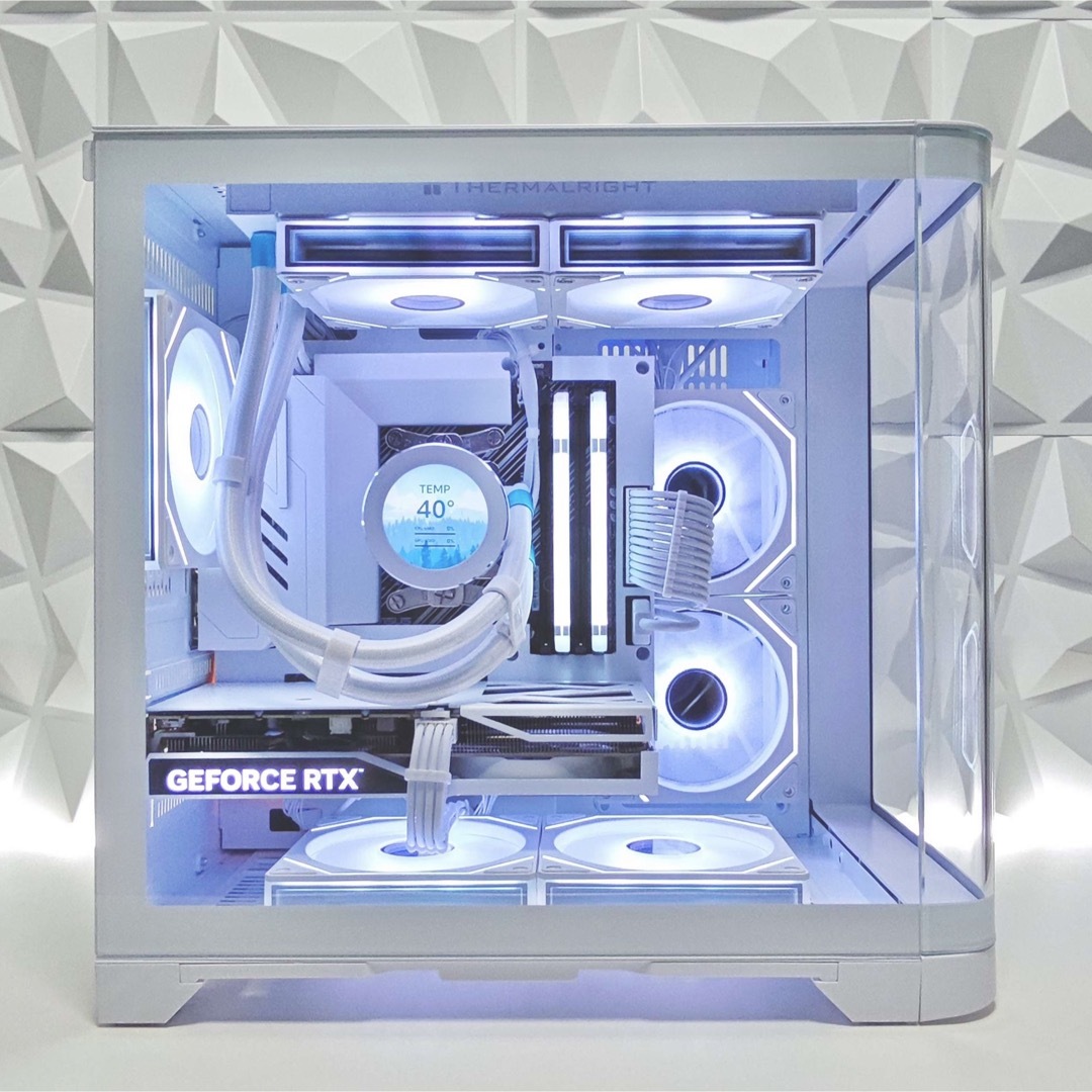 ゲーミングPC 白 ホワイト RTX4060Ti Ryzen7 5700Xの通販 by ゲーミングPC 白 ホワイト RTX4060Ti Ryzen7 5700Xの通販 by