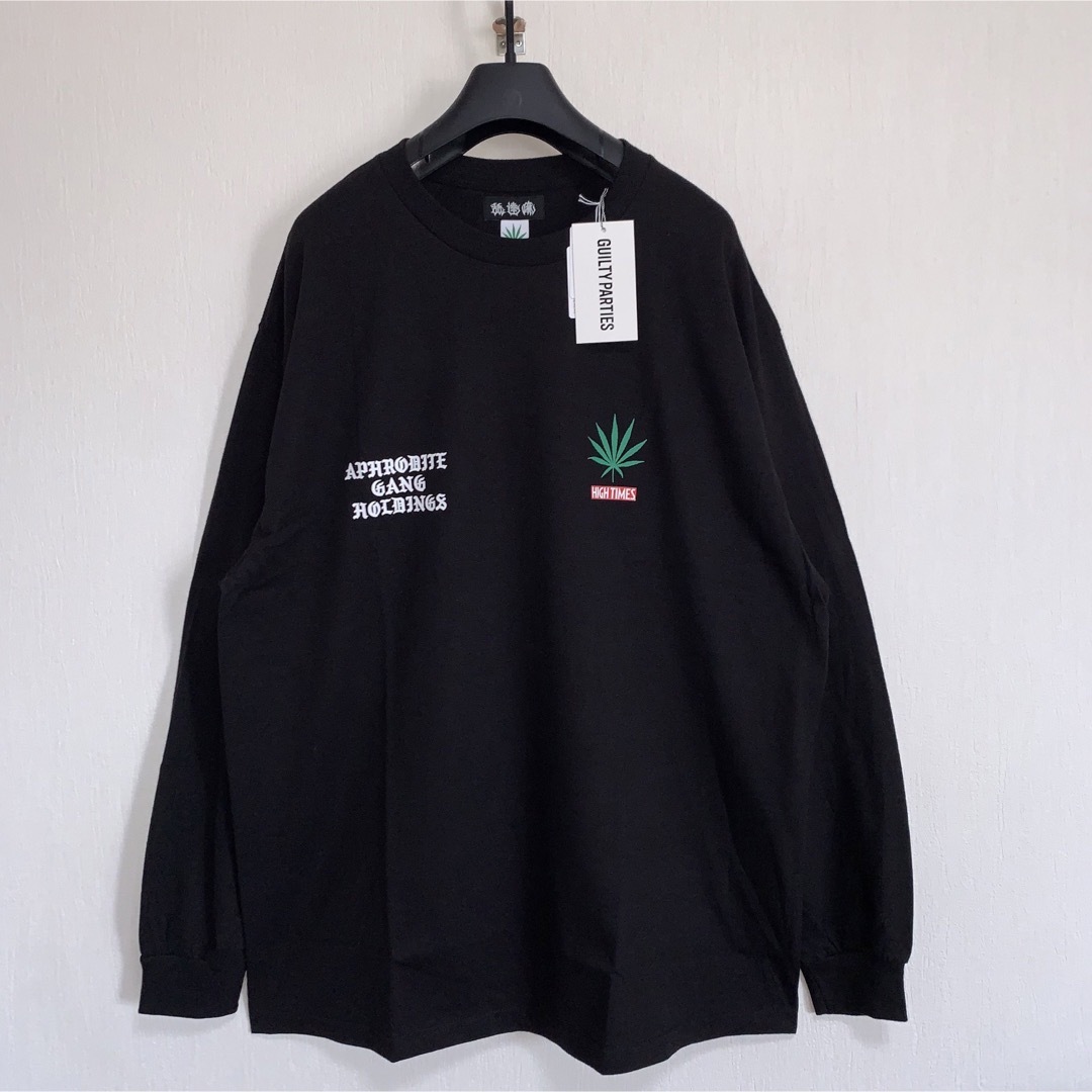 WACKO MARIA - XL黒【WACKOMARIA】舐達麻×HT L/S/新品タグ付 WACKO MARIA - XL黒【WACKOMARIA】舐達麻×HT L/S/新品タグ付