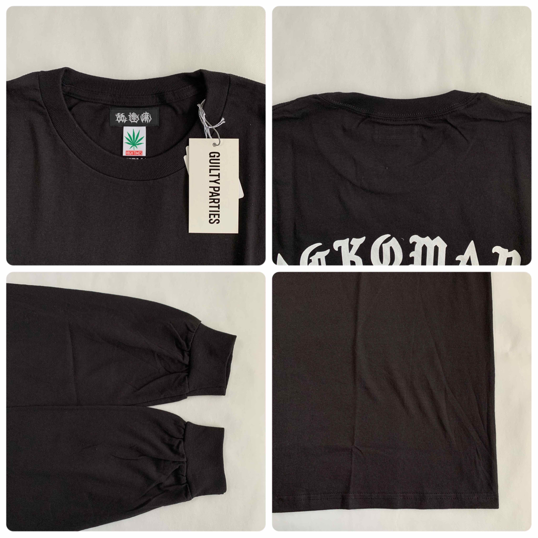 WACKO MARIA - XL黒【WACKOMARIA】舐達麻×HT L/S/新品タグ付 WACKO MARIA - XL黒【WACKOMARIA】舐達麻×HT L/S/新品タグ付