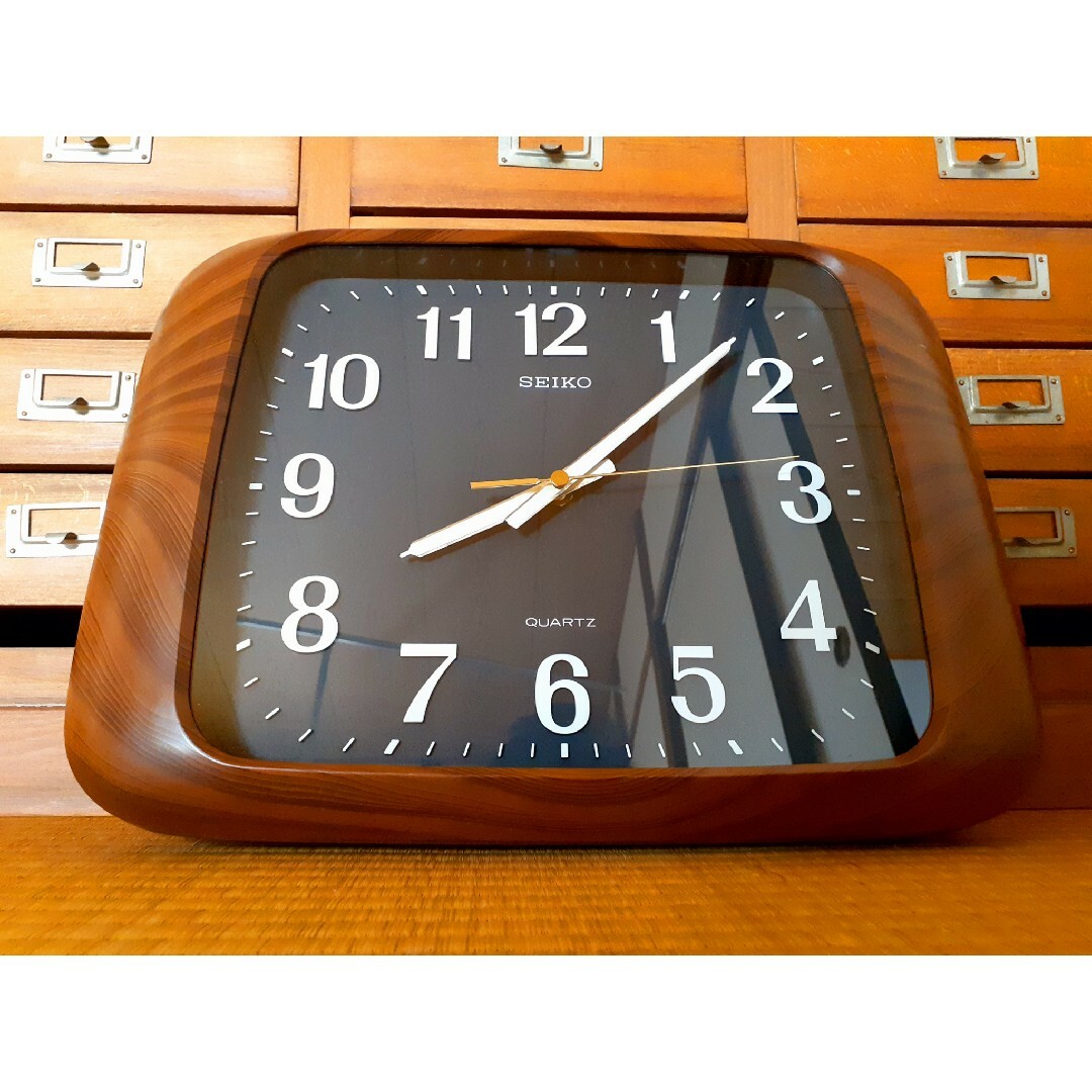 SEIKO - 80's SEIKO 掛け時計 ミッドセンチュリー ビンテージ SEIKO - 80's SEIKO 掛け時計 ミッドセンチュリー ビンテージ