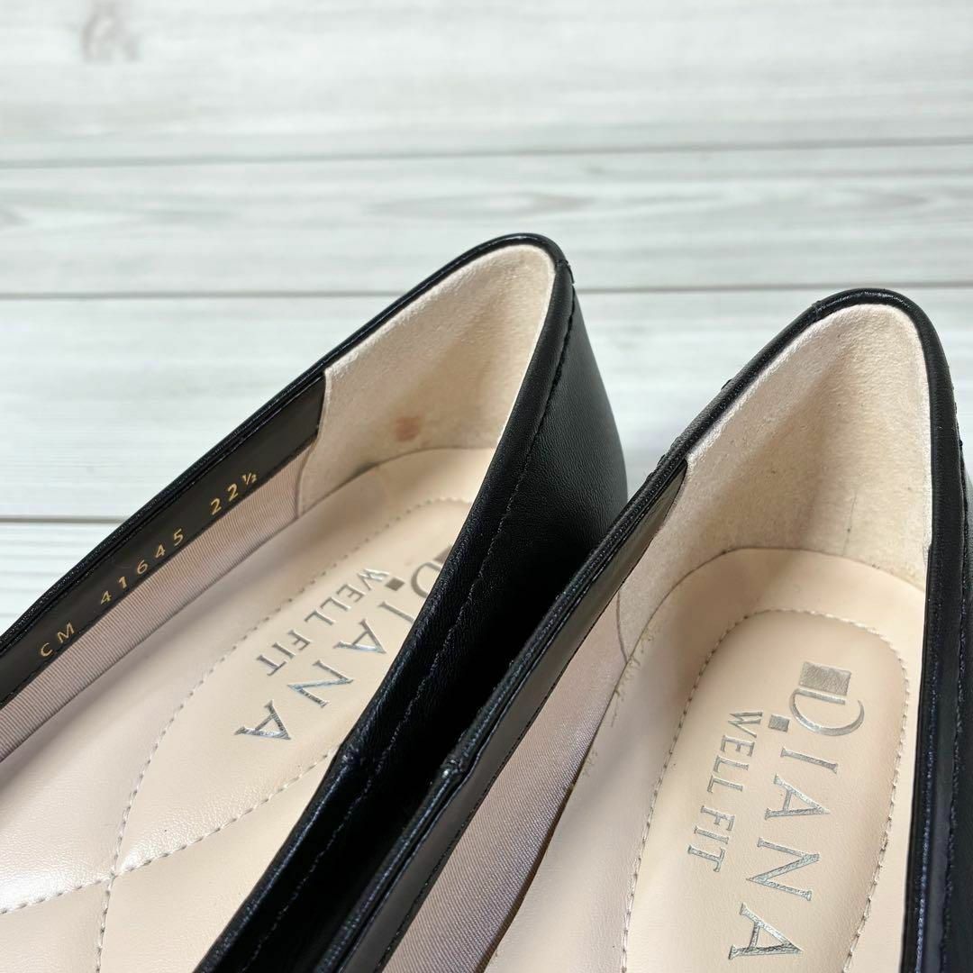 DIANA - 1237【美品】ダイアナ リボン フラットシューズ レザー DIANA - 1237【美品】ダイアナ リボン フラットシューズ レザー
