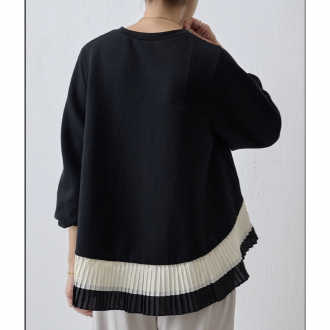BEARDSLEY - BEARDSLEY✨ 今期人気完売後ろプリーツカットソー BEARDSLEY - BEARDSLEY✨ 今期人気完売後ろプリーツカットソー