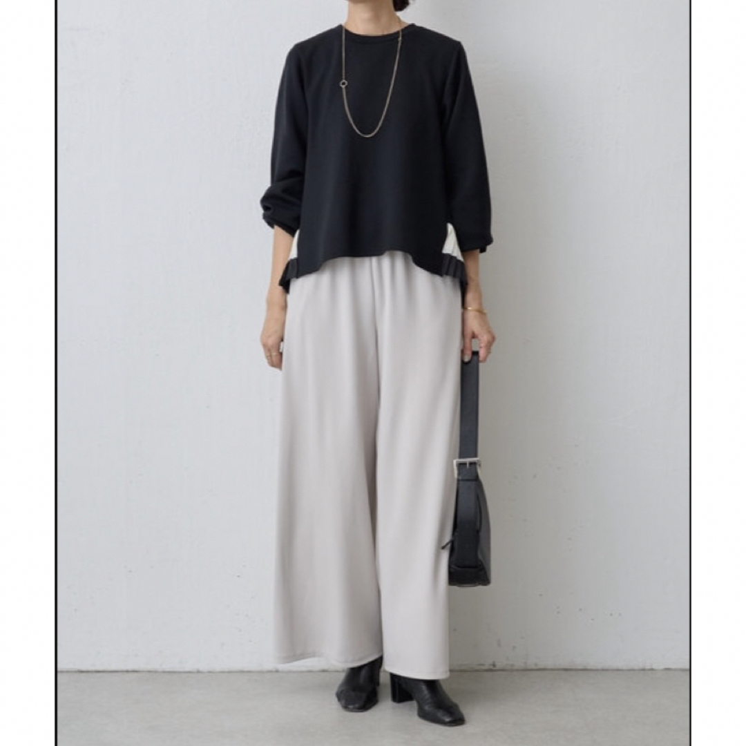 BEARDSLEY - BEARDSLEY✨ 今期人気完売後ろプリーツカットソー BEARDSLEY - BEARDSLEY✨ 今期人気完売後ろプリーツカットソー