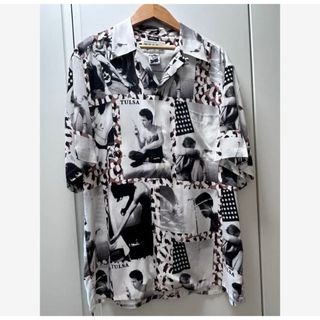 WACKO MARIA - GAKKIN × BUDSPOOL 廻り花 L/S HAWAIIAN SHIRTの WACKO MARIA - GAKKIN × BUDSPOOL 廻り花 L/S HAWAIIAN SHIRTの