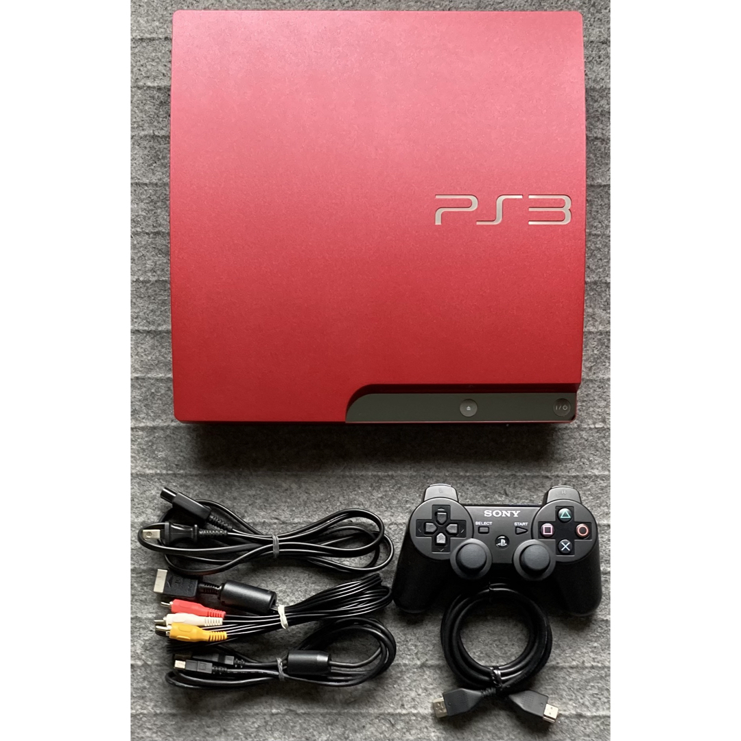 PlayStation3 - PS3 3000B 赤 一式の通販 by さいちゃん's shop PlayStation3 - PS3 3000B 赤 一式の通販 by さいちゃん's shop