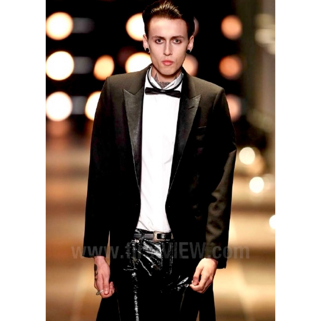 SAINT LAURENT - 14SS サンローランパリ ロングスモーキング SAINT LAURENT - 14SS サンローランパリ ロングスモーキング