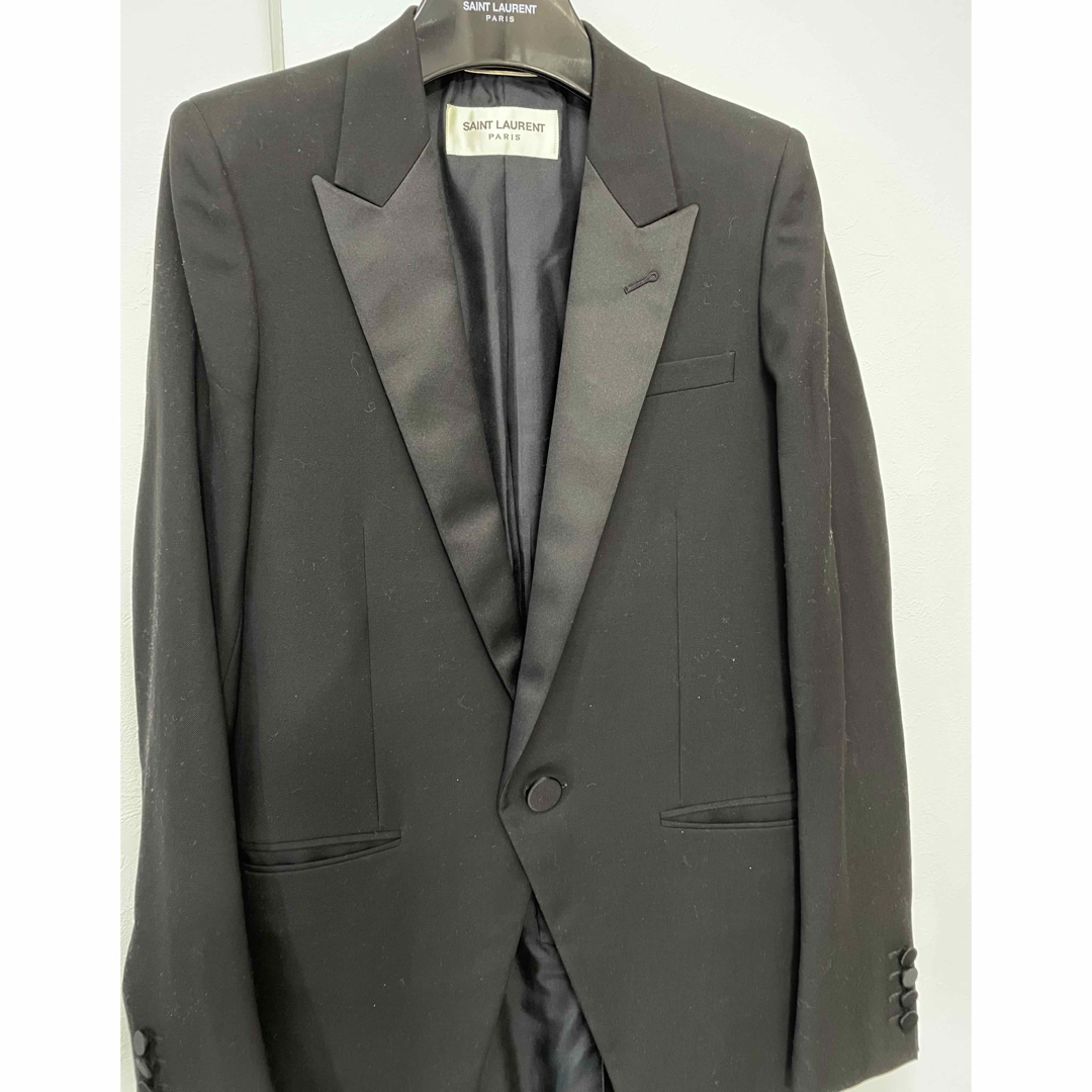 SAINT LAURENT - 14SS サンローランパリ ロングスモーキング SAINT LAURENT - 14SS サンローランパリ ロングスモーキング