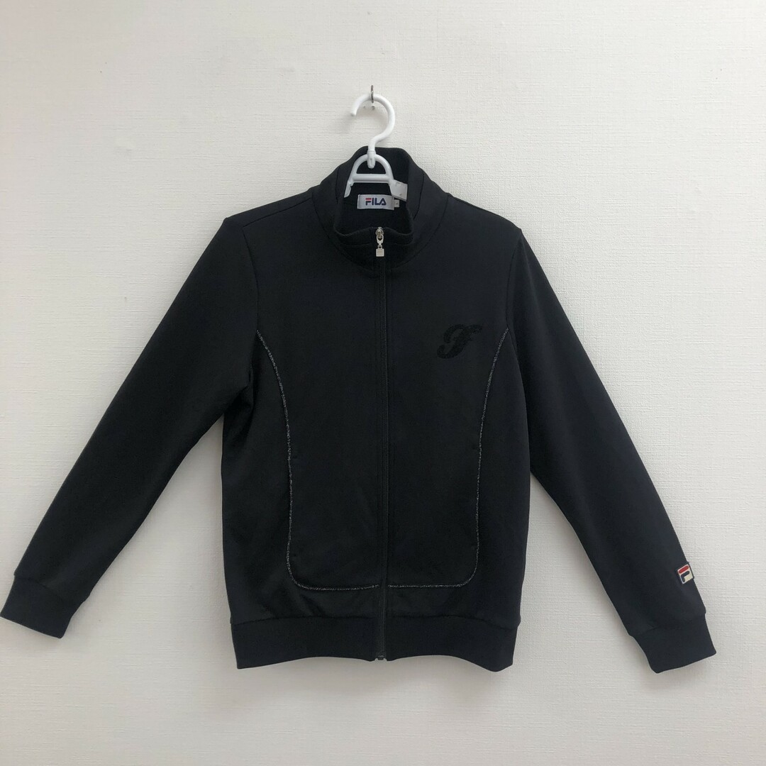【FILA】フィラ　黒系　L　セットアップ　スポーツウェア　ジャージ　カジュアル