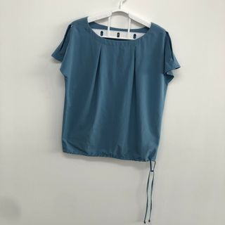 ビアッジョブルー(VIAGGIO BLU)の【Viaggio Blu】ビアッジョブルー 　青　 半袖シャツ　レディース(カットソー(半袖/袖なし))