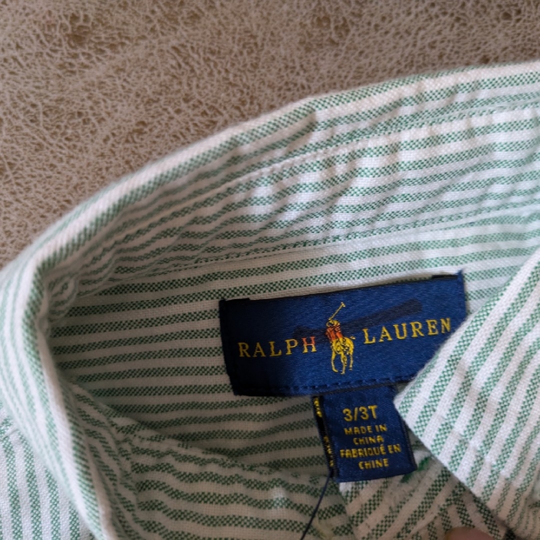 Ralph Lauren - ラルフ・ローレン 新品タグ付 襟元ロゴあり 訳 Ralph Lauren - ラルフ・ローレン 新品タグ付 襟元ロゴあり 訳