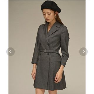 SNIDEL - SNIDEL スナイデル ラクーンミニニットワンピースの SNIDEL - SNIDEL スナイデル ラクーンミニニットワンピースの