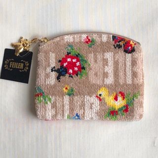 FEILER - LOVERARY BY FEILER チェリードットポーチ 2店舗限定品 FEILER - LOVERARY BY FEILER チェリードットポーチ 2店舗限定品