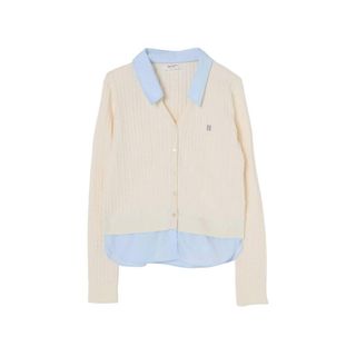 Her lip to - 新品未使用未開封 herlipto Pique Polo Knit Topの Her lip to - 新品未使用未開封 herlipto Pique Polo Knit Topの