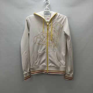 ロキシー(Roxy)の【ROXY】ロキシー　メンズ　アウター　ジャンバー　フルジップ　フード付き　白系(その他)