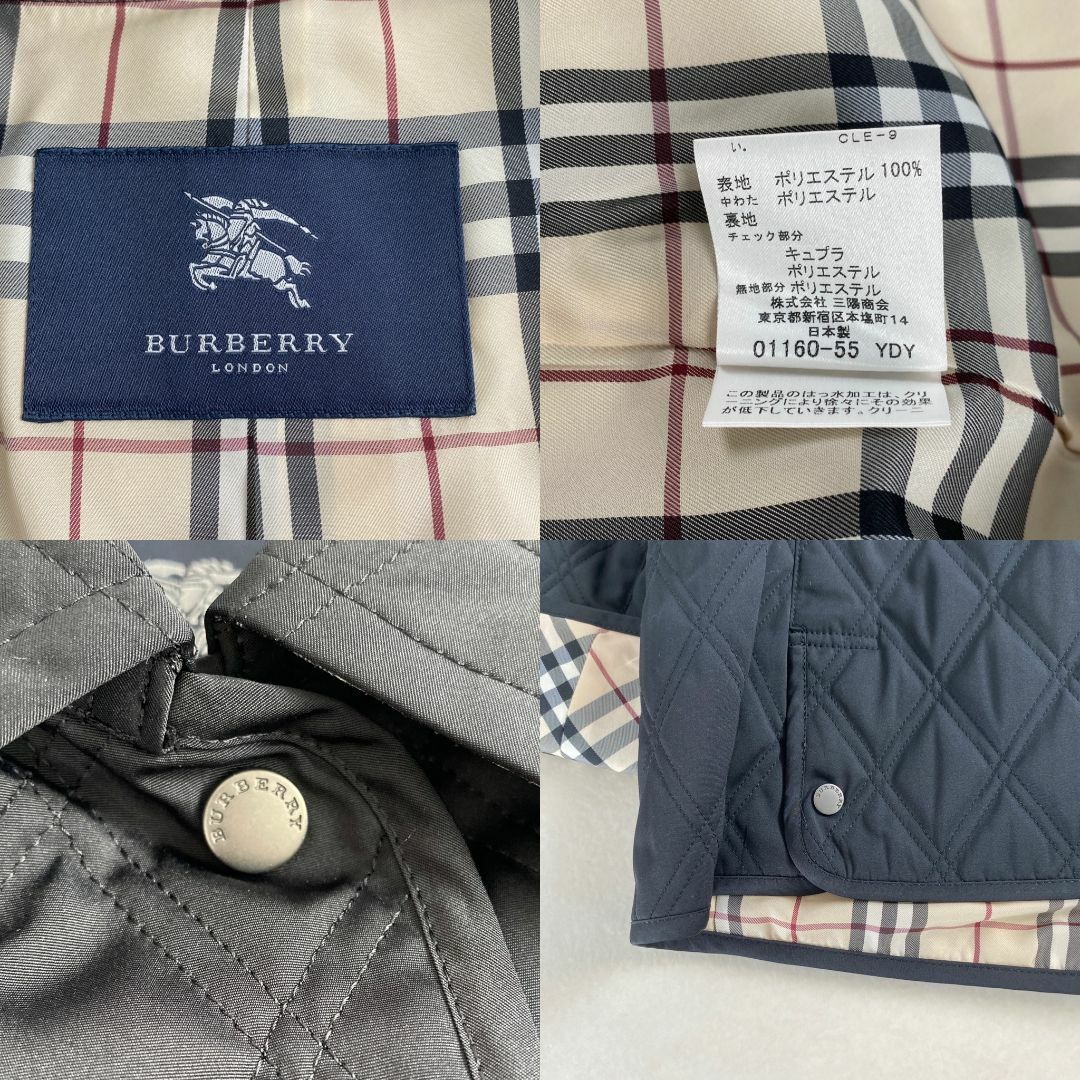 BURBERRY - 美品 バーバリーロンドン ジャケット キルティング BURBERRY - 美品 バーバリーロンドン ジャケット キルティング