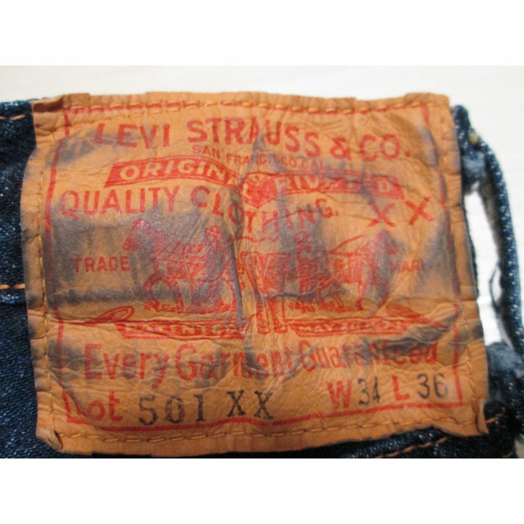 LEVI'S VINTAGE CLOTHING - 濃紺 リーバイス 501 55501 1955年 LEVI'S VINTAGE CLOTHING - 濃紺 リーバイス 501 55501 1955年