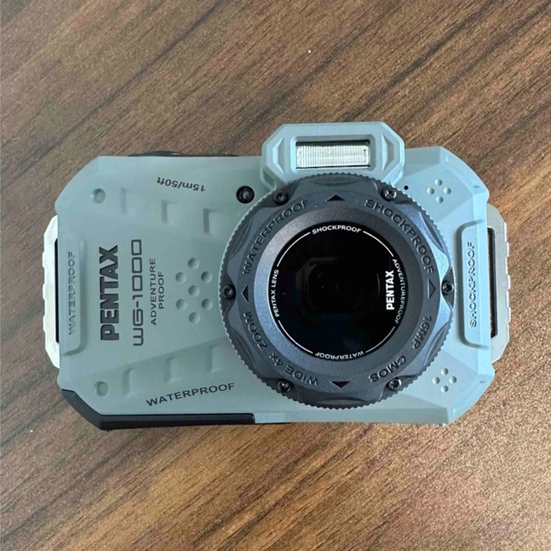 PENTAX - RICOH 防水デジタルカメラ WG-1000 OLIVEの通販 by PENTAX - RICOH 防水デジタルカメラ WG-1000 OLIVEの通販 by