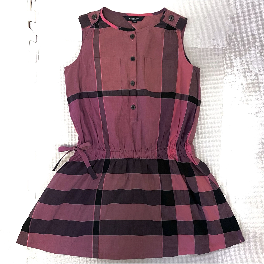BURBERRY - 【美品】☆BURBERRY☆ノースリーブワンピースひ BURBERRY - 【美品】☆BURBERRY☆ノースリーブワンピースひ