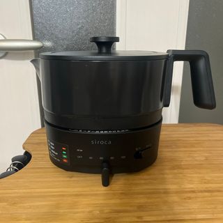siroca - siroca おりょうりケトル ちょいなべ SK-M251(K)の通販 siroca - siroca おりょうりケトル ちょいなべ SK-M251(K)の通販