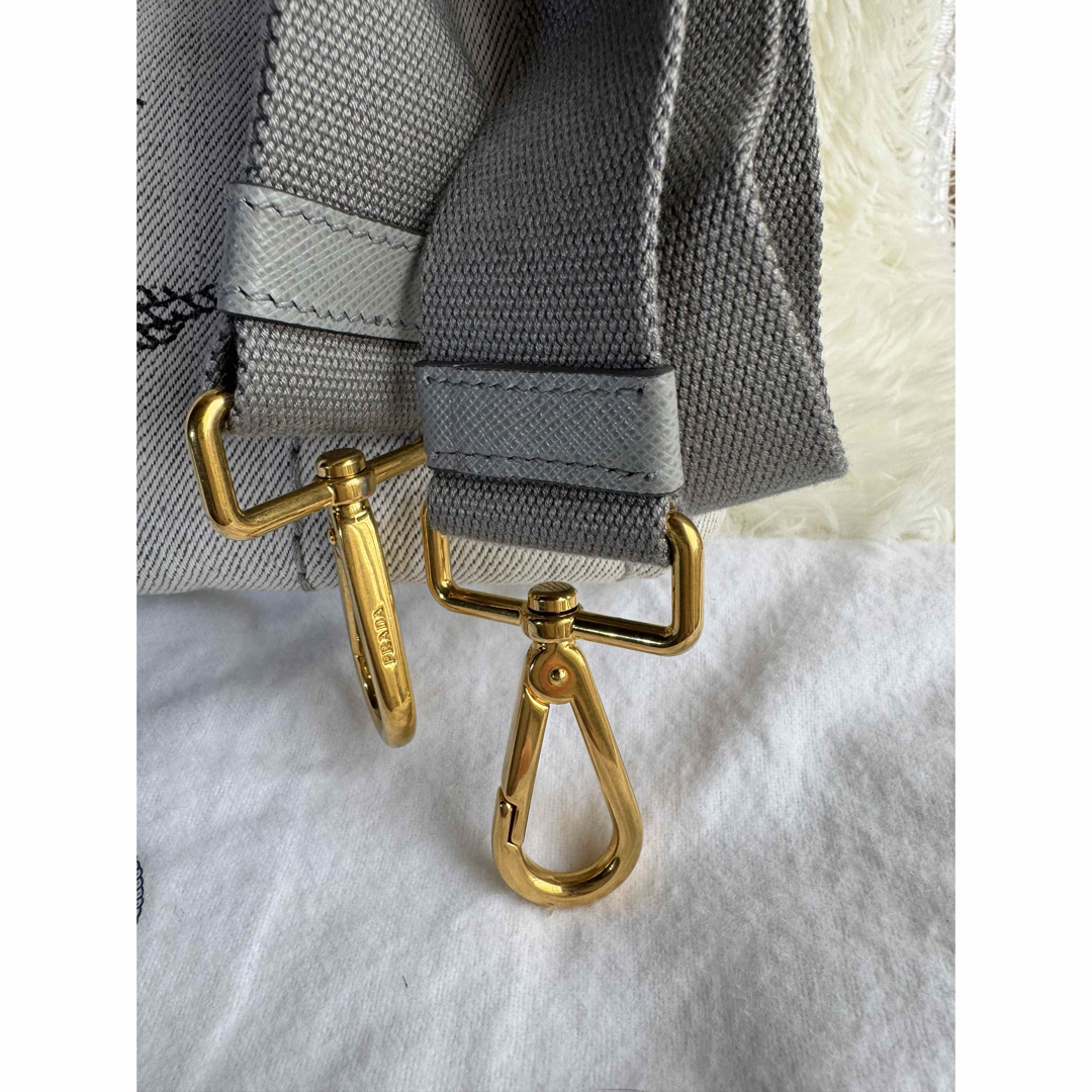 PRADA - PRADA カナパ ハンドバッグ ショルダーバッグ 2way PRADA - PRADA カナパ ハンドバッグ ショルダーバッグ 2way