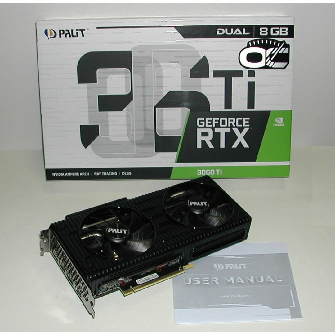 PALIT　RTX3060Ti DUAL OC 8GB GDDR6