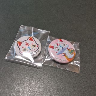 刀剣乱舞 こんのすけ 缶バッチ ２個セット DVD付属品(その他)