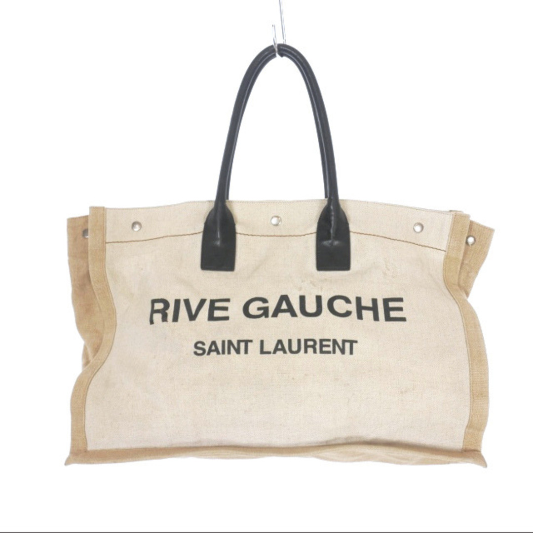 サンローラン パリ RIVE GAUCHE ロゴプリント トートバッグ サンローラン パリ RIVE GAUCHE ロゴプリント トートバッグ