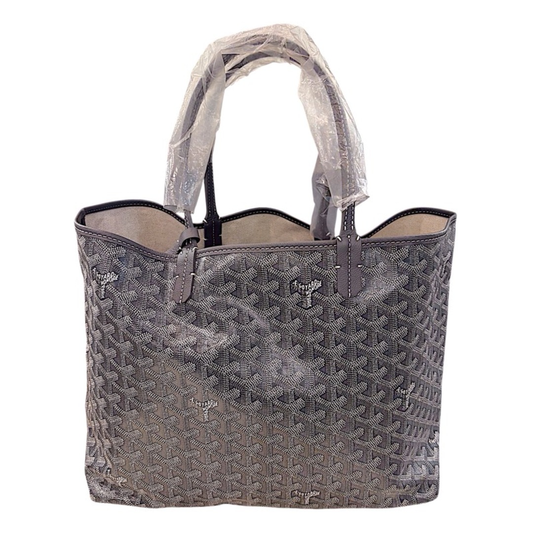 GOYARD - ゴヤール GOYARD サンルイPM グレー キャンバス ユニ GOYARD - ゴヤール GOYARD サンルイPM グレー キャンバス ユニ