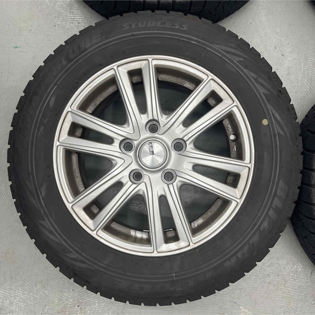 BRIDGESTONE - ヴォクシースタッドレスタイヤホイル付195/65R15 BRIDGESTONE - ヴォクシースタッドレスタイヤホイル付195/65R15