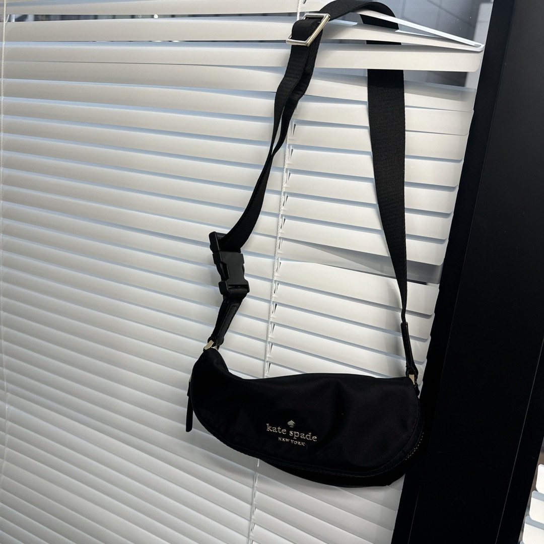 kate spade NEW YORK - ケイトスペード ショルダーバッグ 黒の kate spade NEW YORK - ケイトスペード ショルダーバッグ 黒の