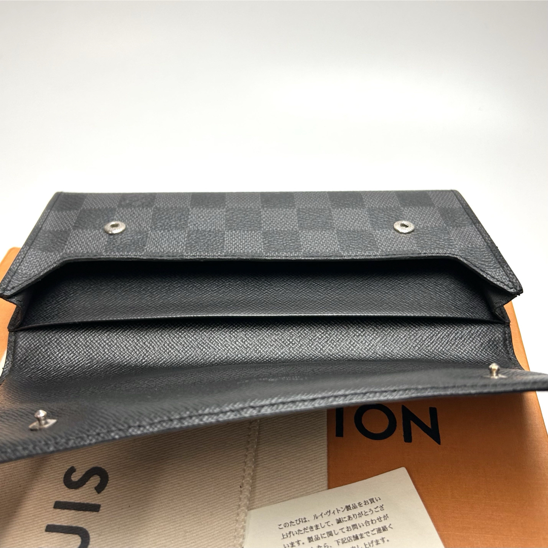 LOUIS VUITTON - 鑑定済 ルイヴィトン グラフィット 札入れ LOUIS VUITTON - 鑑定済 ルイヴィトン グラフィット 札入れ