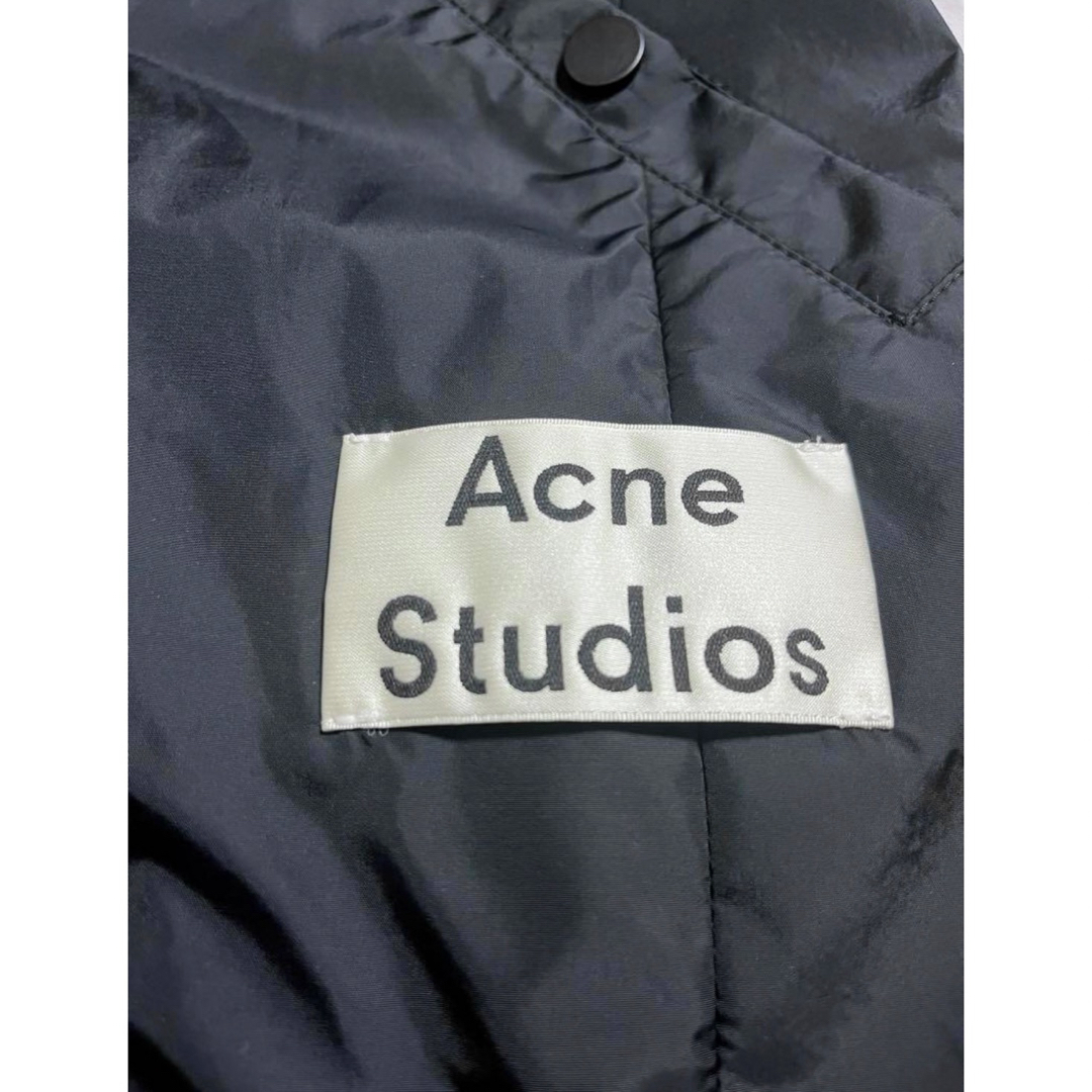 Acne Studios - Acne Studios Stacy Face半袖コーチジャケットの Acne Studios - Acne Studios Stacy Face半袖コーチジャケットの