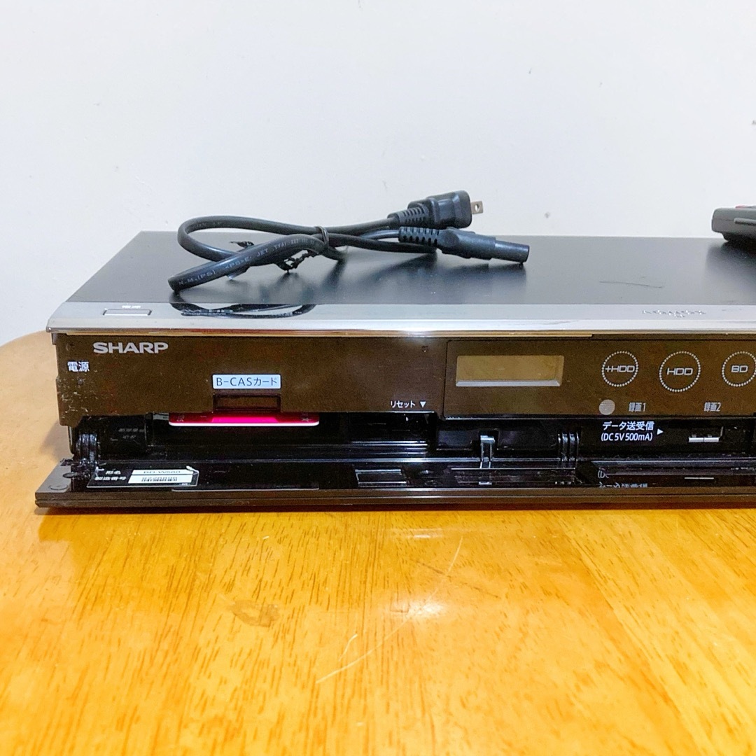 SHARP - SHARP シャープ ブルーレイレコーダー HDD 500GB 2 SHARP - SHARP シャープ ブルーレイレコーダー HDD 500GB 2