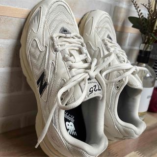 New Balance - ニューバランス725 スニーカー 24.5センチ 白の New Balance - ニューバランス725 スニーカー 24.5センチ 白の