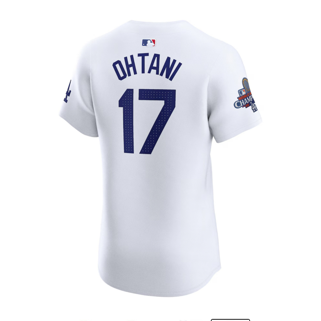 NIKE - ドジャース大谷翔平リミテッドジャージ 優勝記念バッジ NIKE - ドジャース大谷翔平リミテッドジャージ 優勝記念バッジ