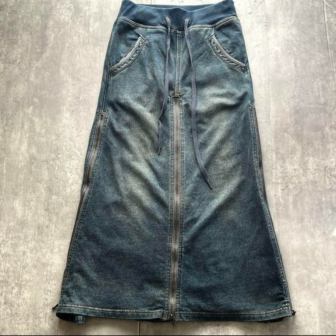 goa - goa denim zip gimmick long skirt y2k 平成の通販 by goa - goa denim zip gimmick long skirt y2k 平成の通販 by